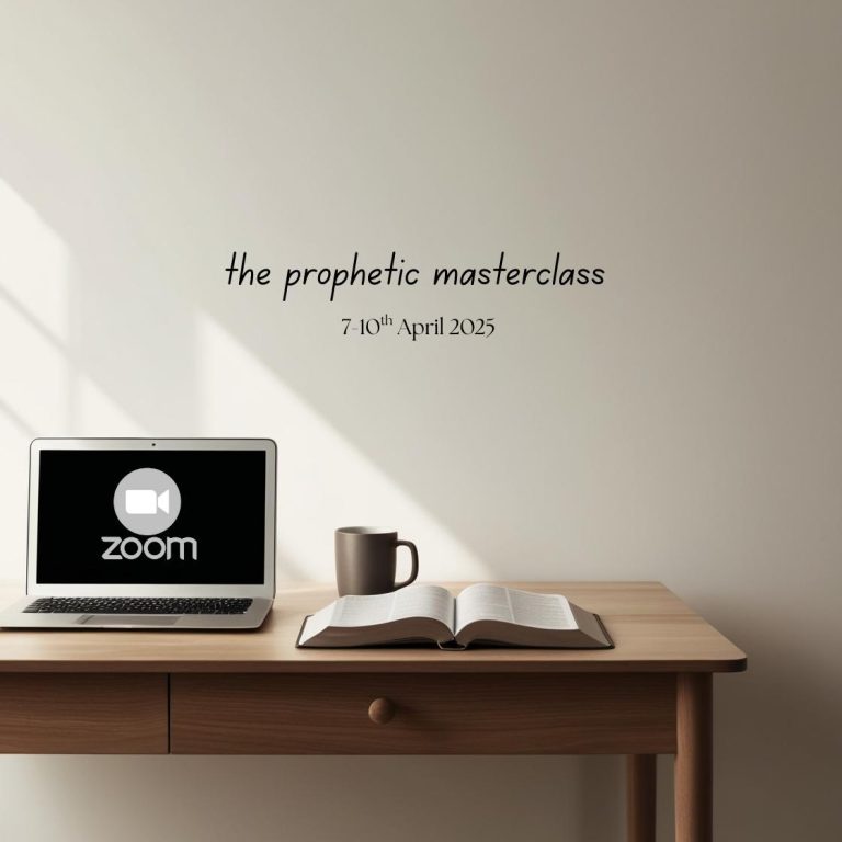 The Prophetic Masterclass | Unlocking the Prophetic: Understanding, Activating & Living the Voice of God